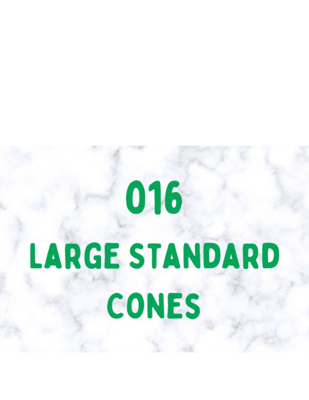 016 Cones Large Standard disc