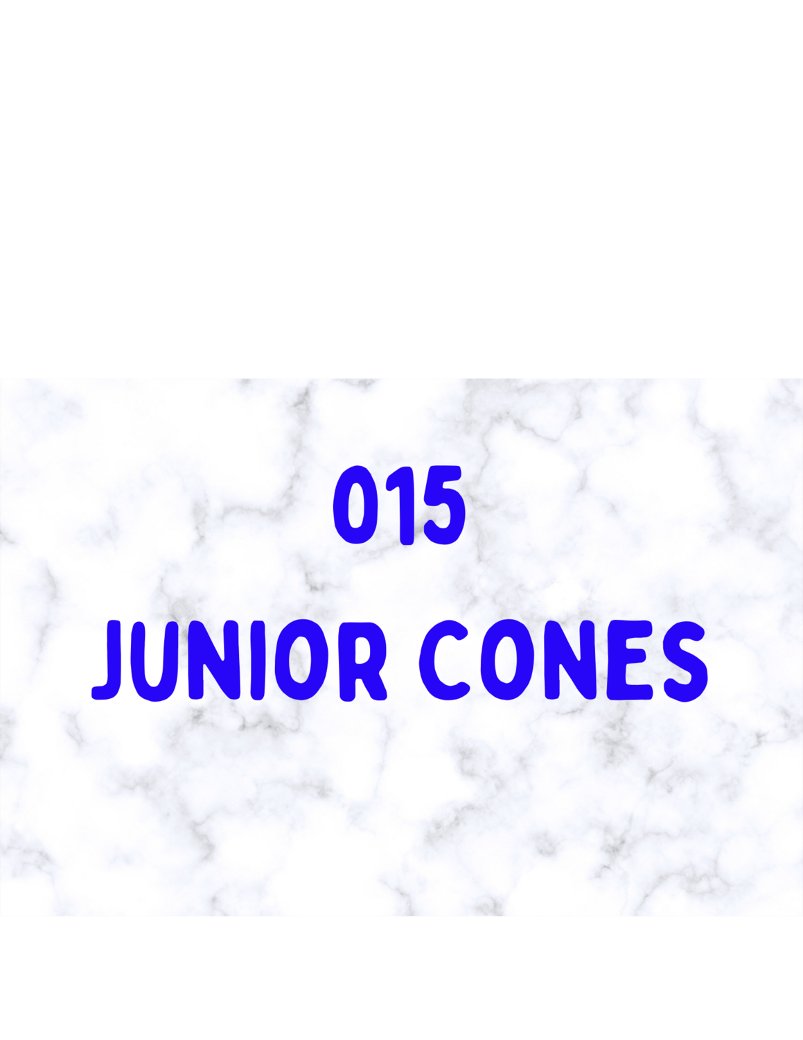 015  Cones Box Jr. 50 ea.