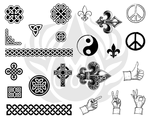 Silk Screen Symbols