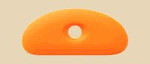 Rib  #3, Soft Orange Xiem