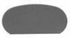 S10-X Steel Scraper, serrated