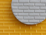Texture Mat, Small Bricks 8X12