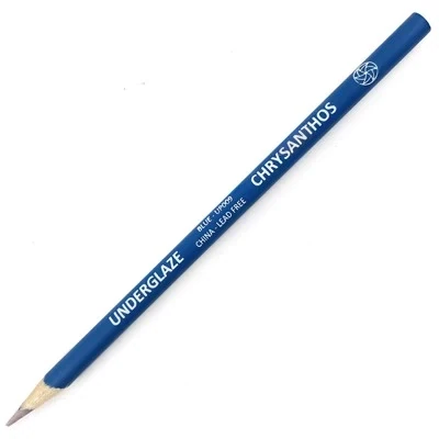 Pencil Underglaze Blue