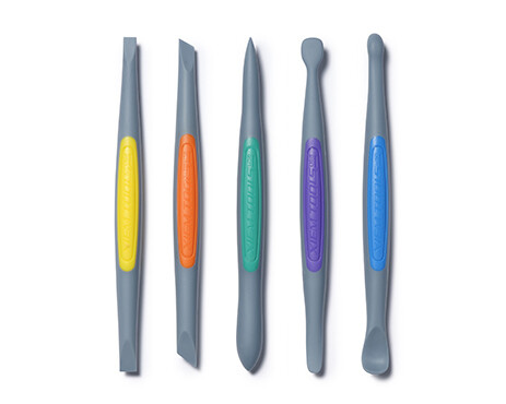 Clay Finishing Set Medium Strong 5pc
