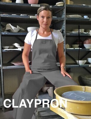 Apron Claypron Silver Gray