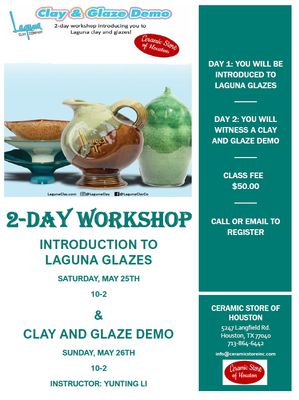 Laguna 2 Day Workshop May 25-26, 2024