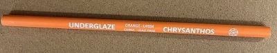 Pencil Underglaze Orange