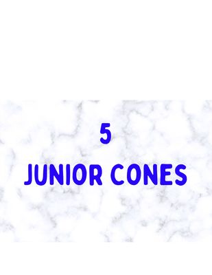 5 Cones Box Jr. 50 ea.