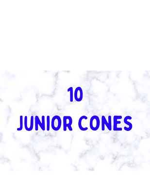 10 Cones Box Jr. 50 ea.