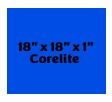 Shelf Corelite 18 x 18 x 1 sq.