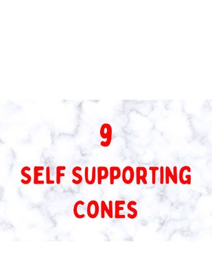 9 Cones S.S. Box 25ea.