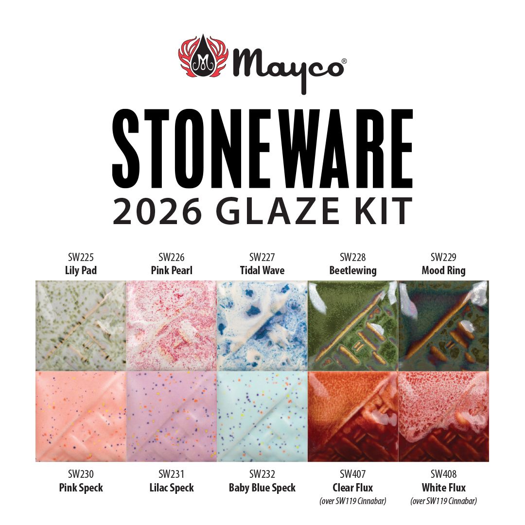Mayco Stoneware Sample Kit 2026