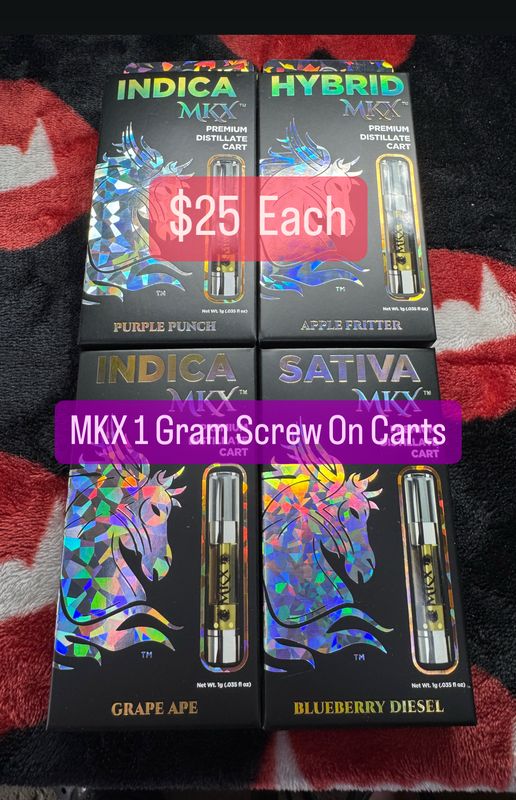 Mkx 1g Screw On Carts