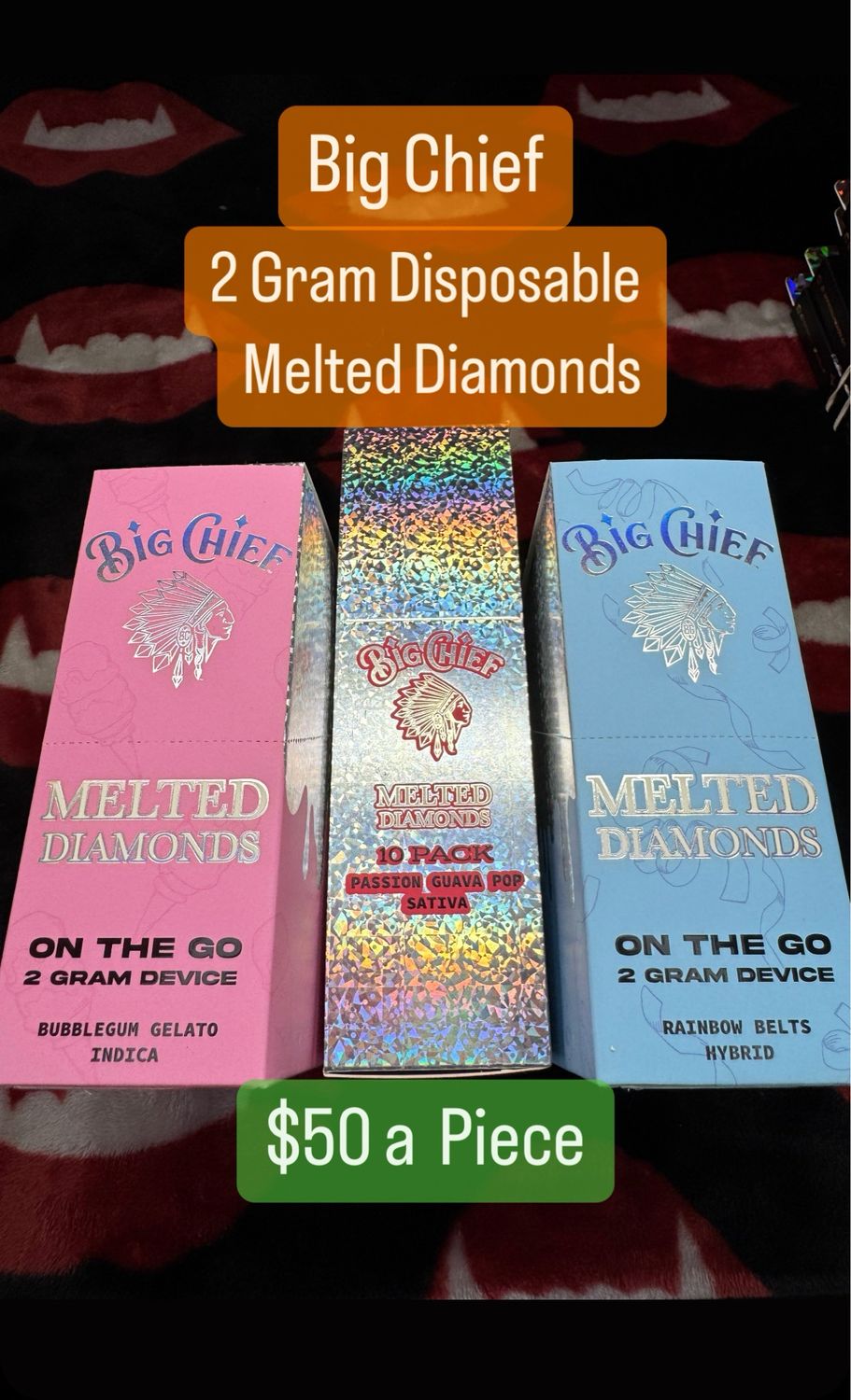 Big Chiefs Melted Diamonds 2g