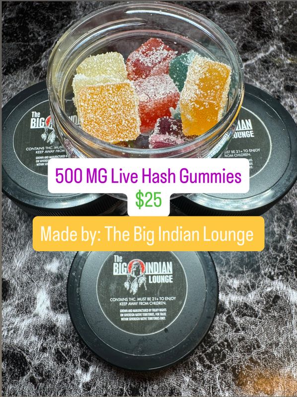 500mg Live Hash Gummies