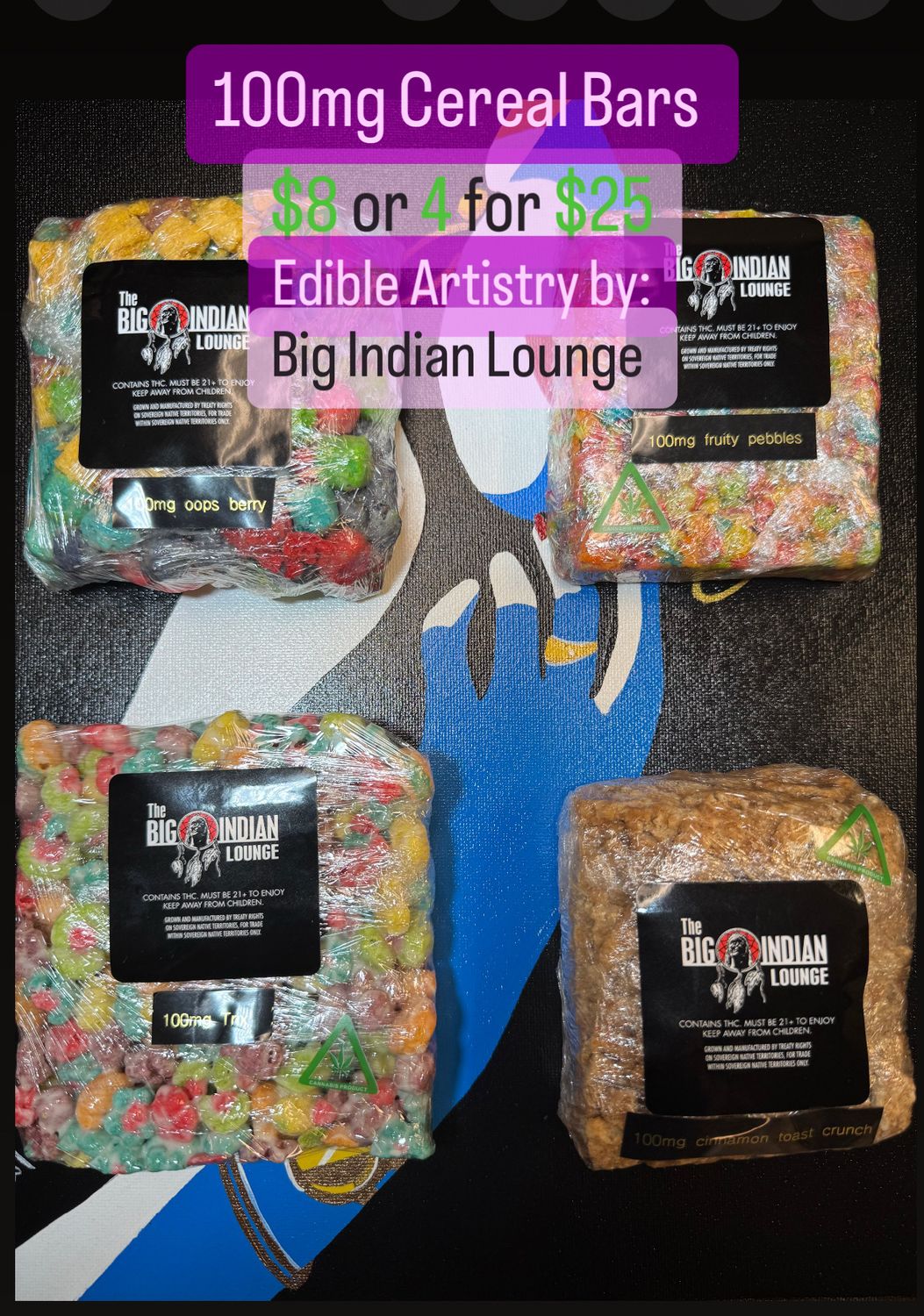 Various Cereal Bars