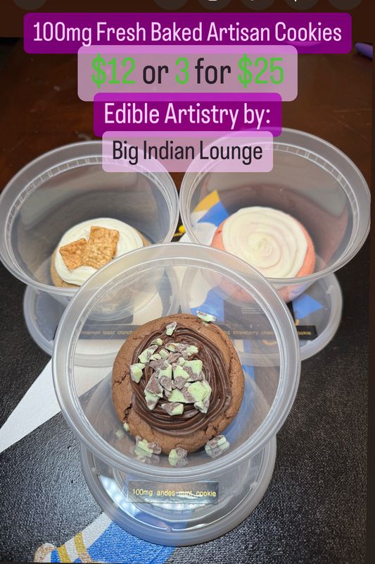 100MG Fresh Baked Artisan Cookies
