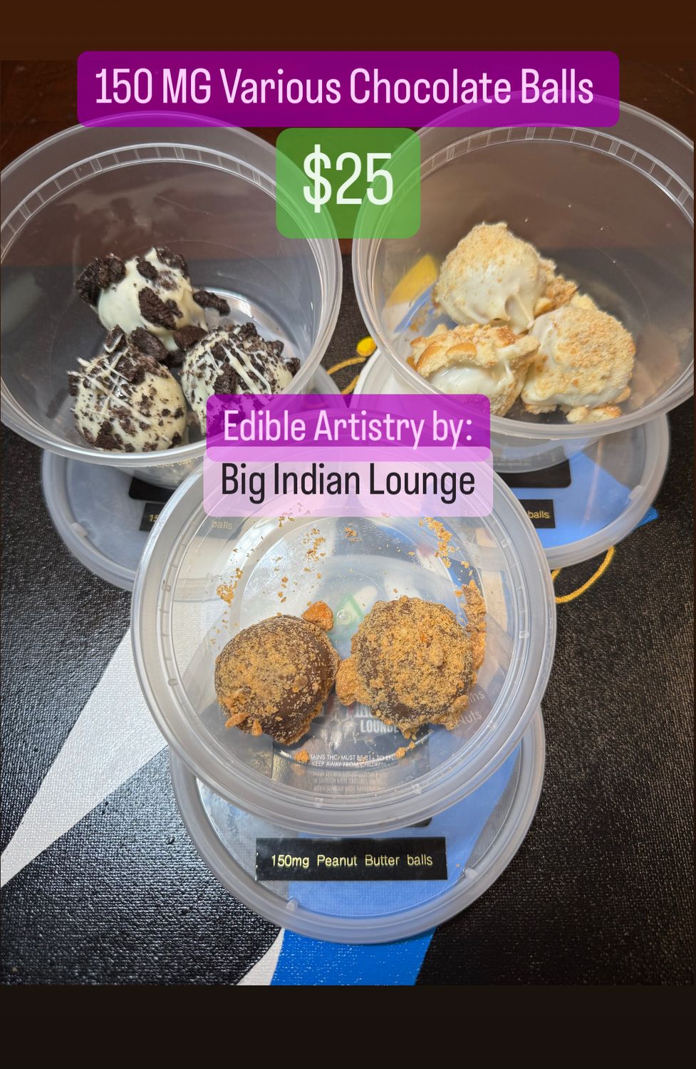 150Mg  Various Chocolate Balls