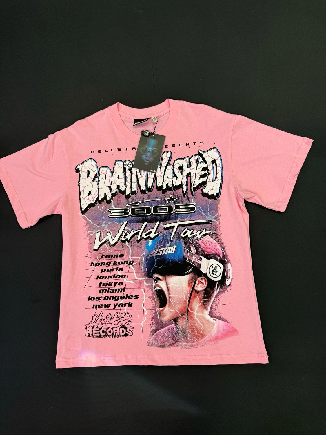 Hellstar Brainwashed Tee Size L & M