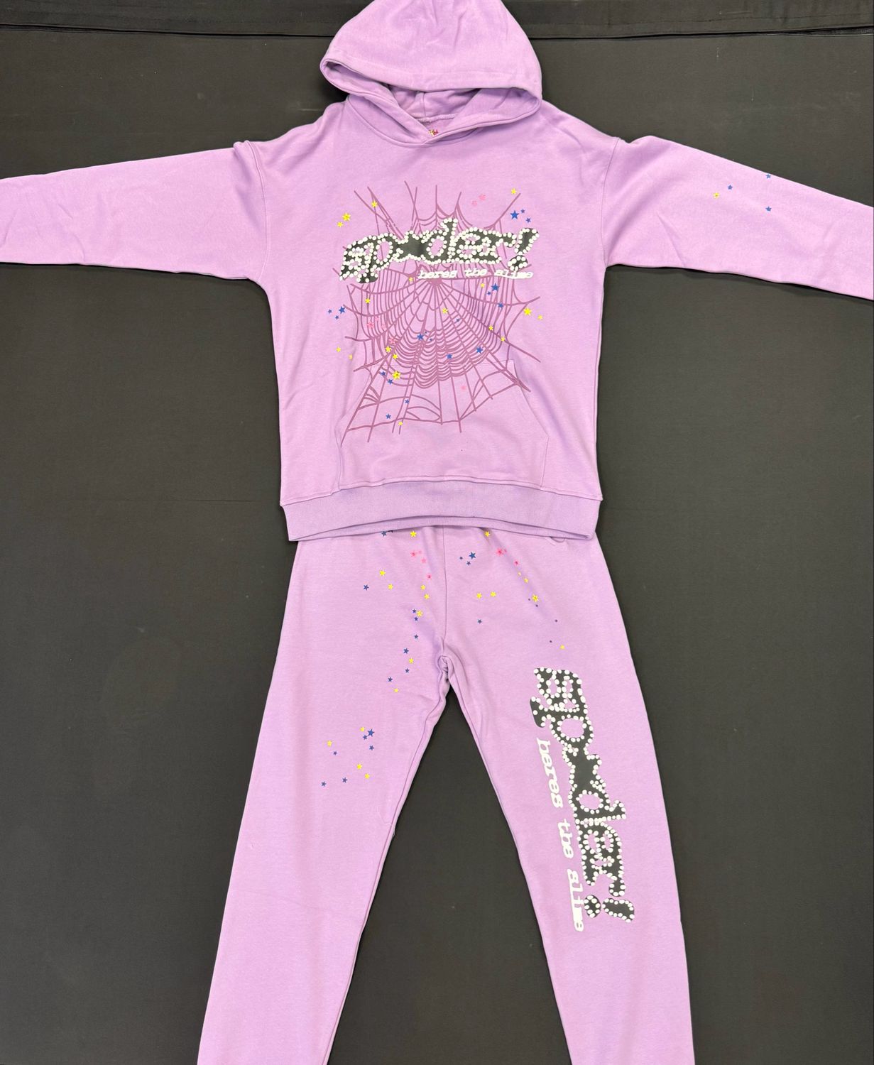Spider Açaí Sweatsuit Size M