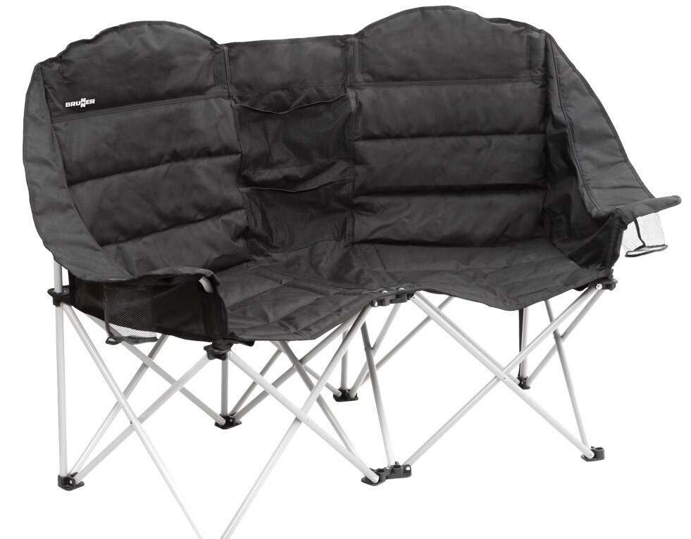 Campingstol Brunner Action Sofa Rendez-vous svart
