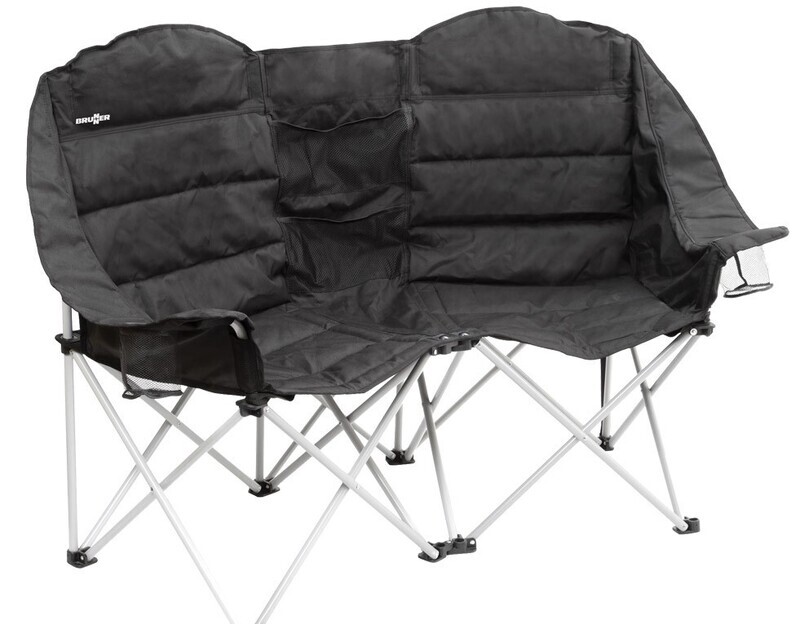 Campingstol Brunner Action Sofa Rendez-vous svart