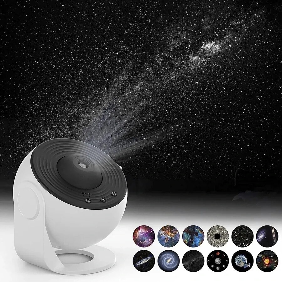 LED Star Plantatium Galaxy Projector Night Light  | 12 in 1 Aurora Starry Projector Lamp