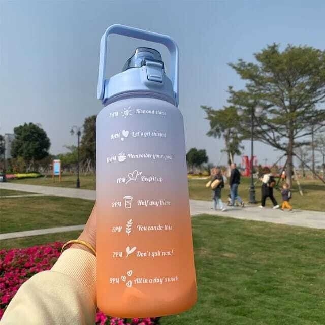 Blue 2L Water Bottle