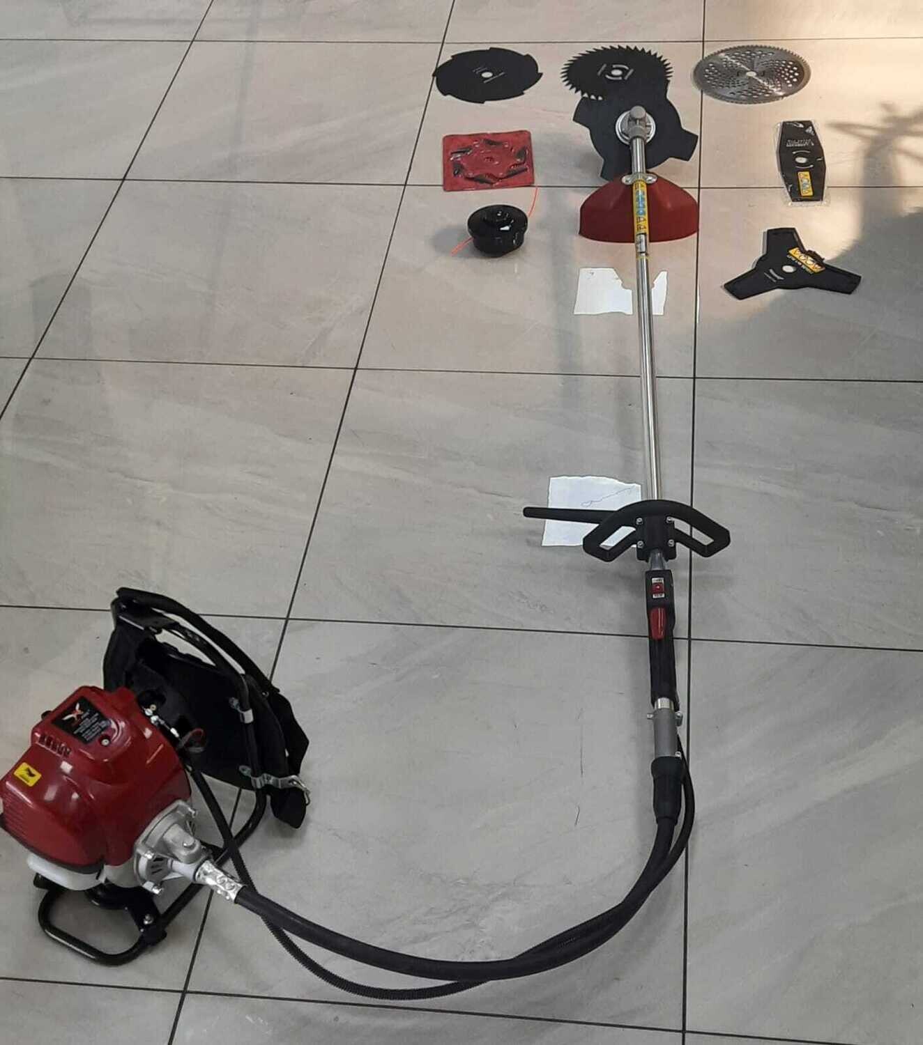 Hawking Brush Cutter 4 Stroke Back Pack with Eight Blades