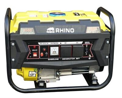 Rhino 3 kva Rope Start Petrol Generator Set
