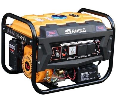 Rhino 3 Kva Key Start Petrol Generator Set