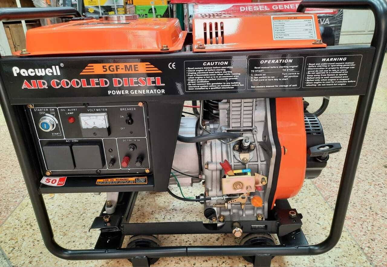 Pacwell 10Kva Open Diesel Generator