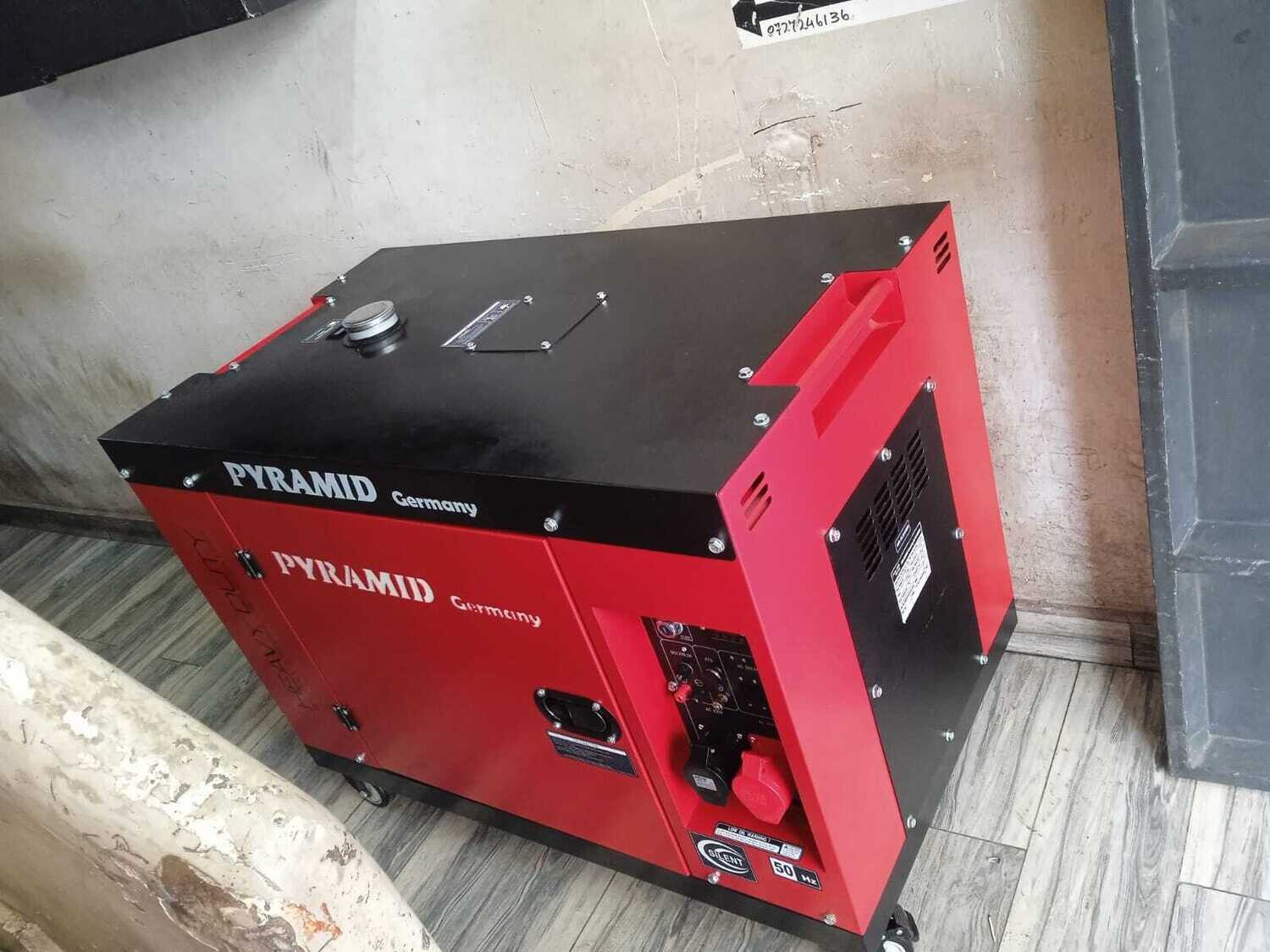 Pyramid 18kva 3phase Closed Diesel Generator