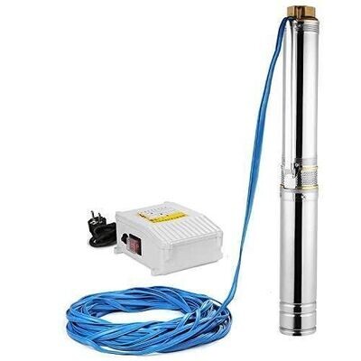KAILO 0.75HP Electric Submersible Water Pump 62Mtrs
