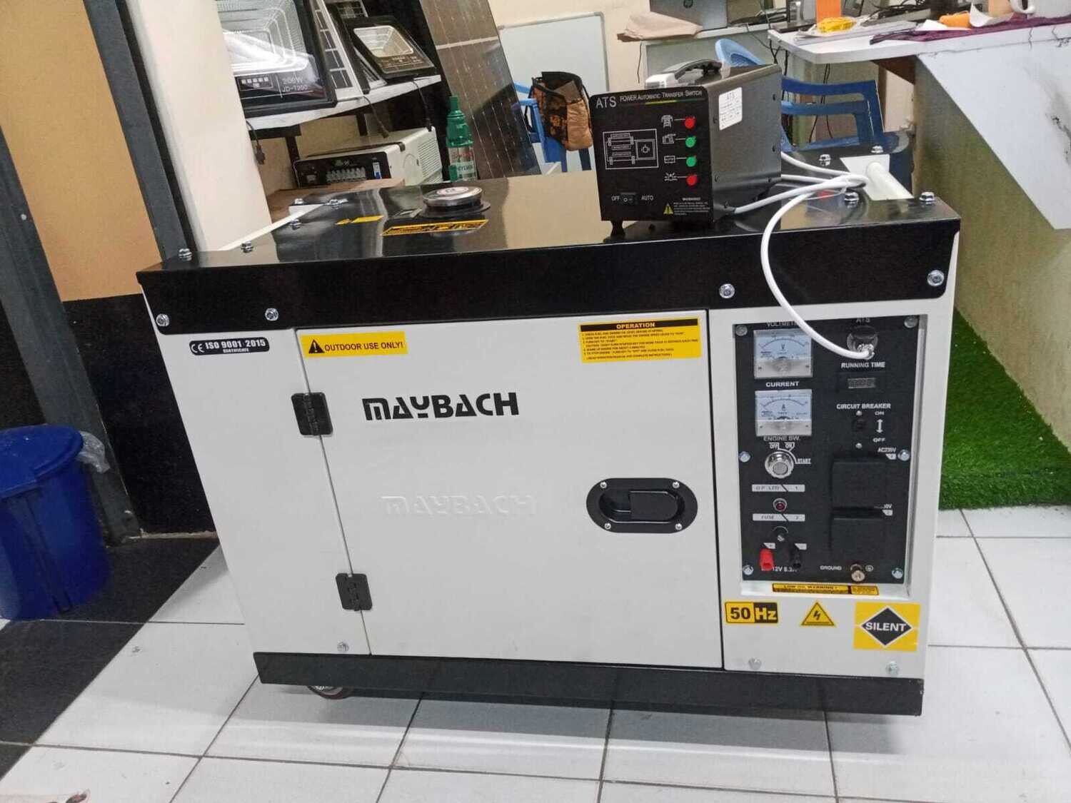 12kva Maybach Silent Diesel Generator Set With ATS