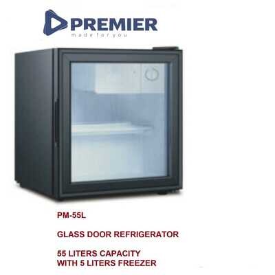 Premier PM-55L Display Fridge 55 Litres Fridge With 5 Litres Freezer