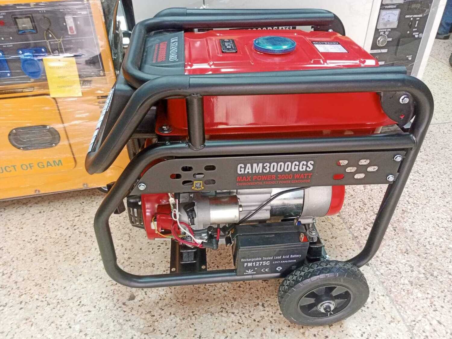 UK STANDARD 3KW GENERATOR