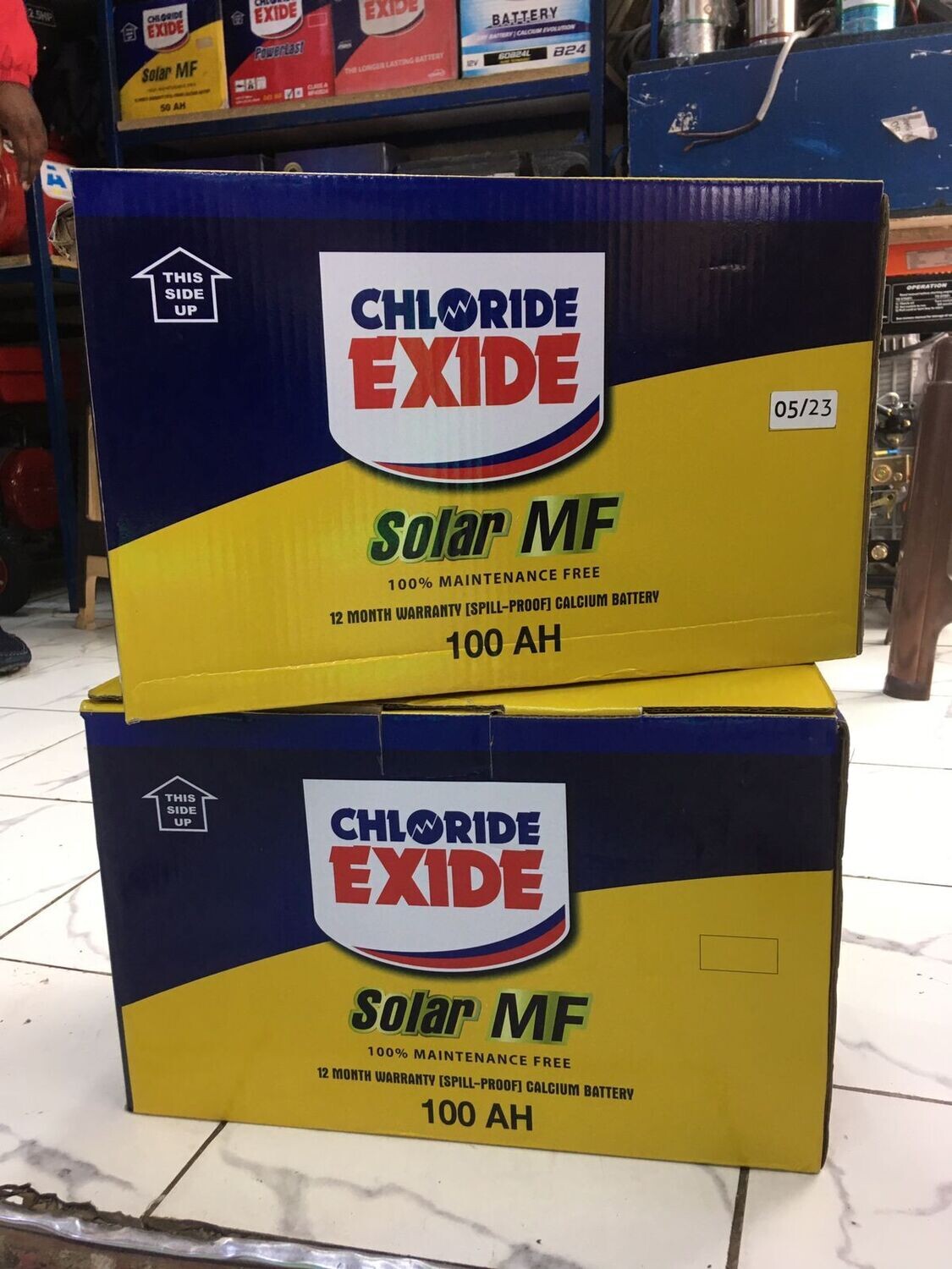 Chloride Exide 12V 100ah Solar Battery MF