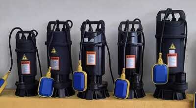 Astramilano Black in colour QDX1.5-17-0.37 17 metres 0.5hp 1inch Submersible Pump