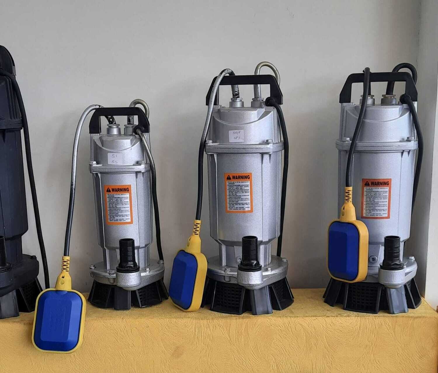 Aico Japan Grey submersible shallow pump QDX1.5-17-0.37 32 metres 1.0hp 1inch