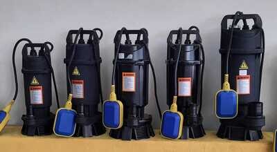 Astramilano Black in Colour QDX1.5-17-0.37 32 Metres 1.0hp 1inch Submersible Pump