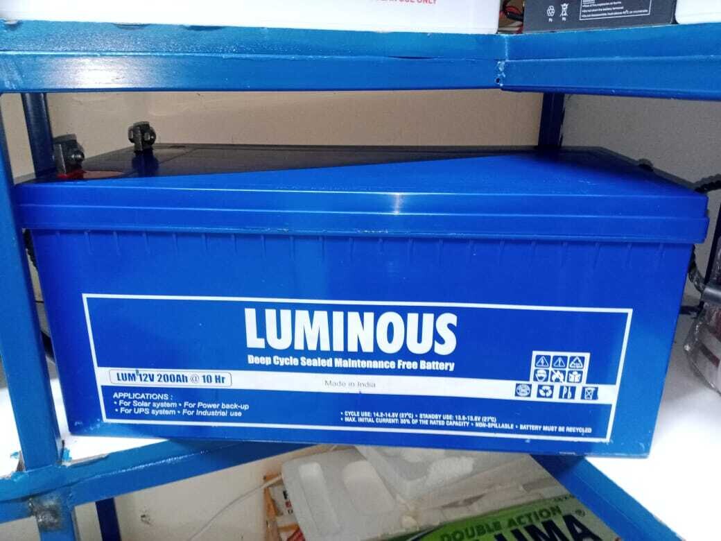 Luminous 200ah Solar Battery