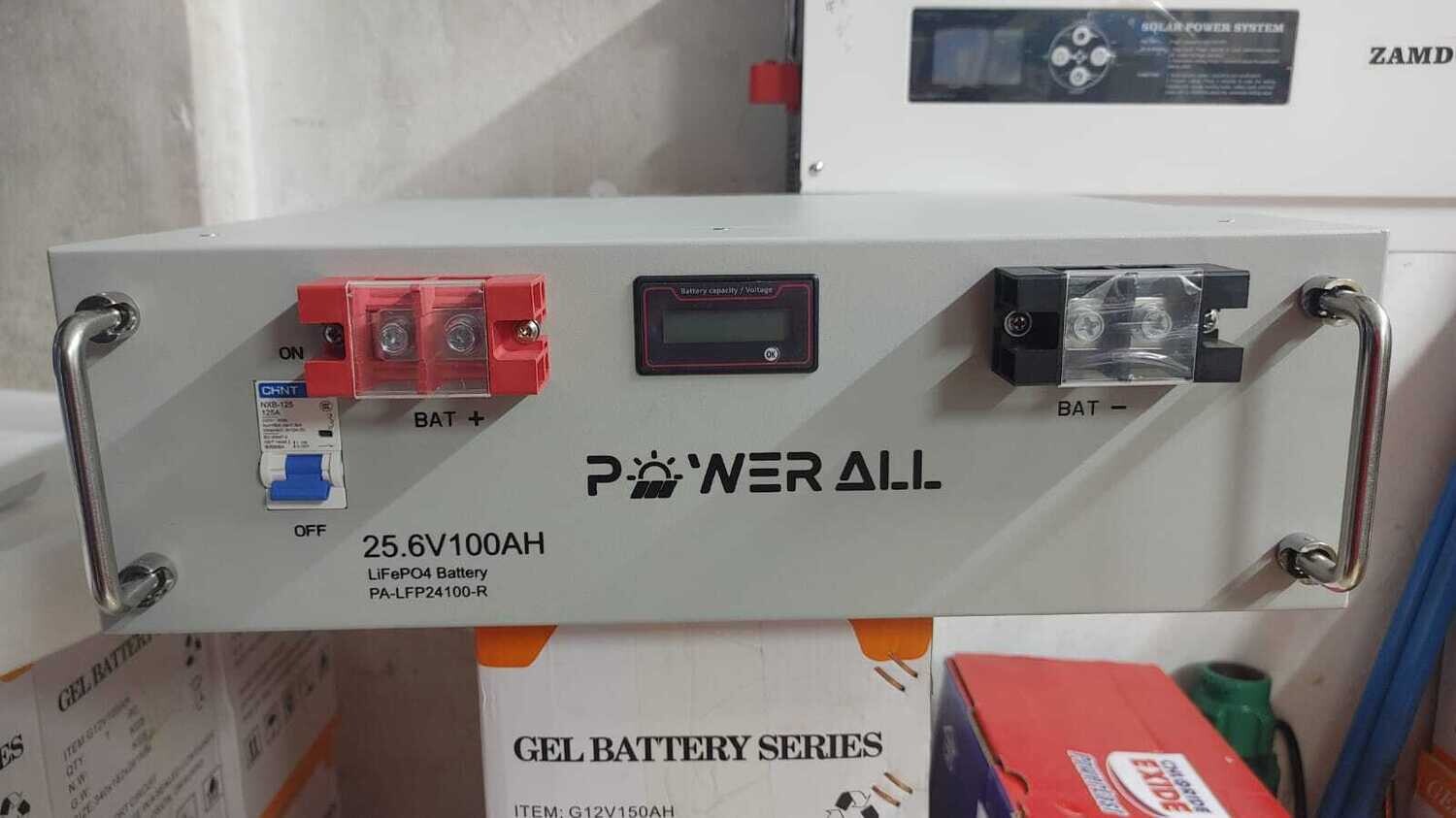 POWER ALL LITHIUM 100AH 25.5V BATTERY MODULE