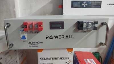 POWER ALL LITHIUM 100AH 25.5V BATTERY MODULE