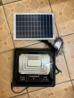 High Quality Outdoor JD-T50 50 Watts Solar Floodlight