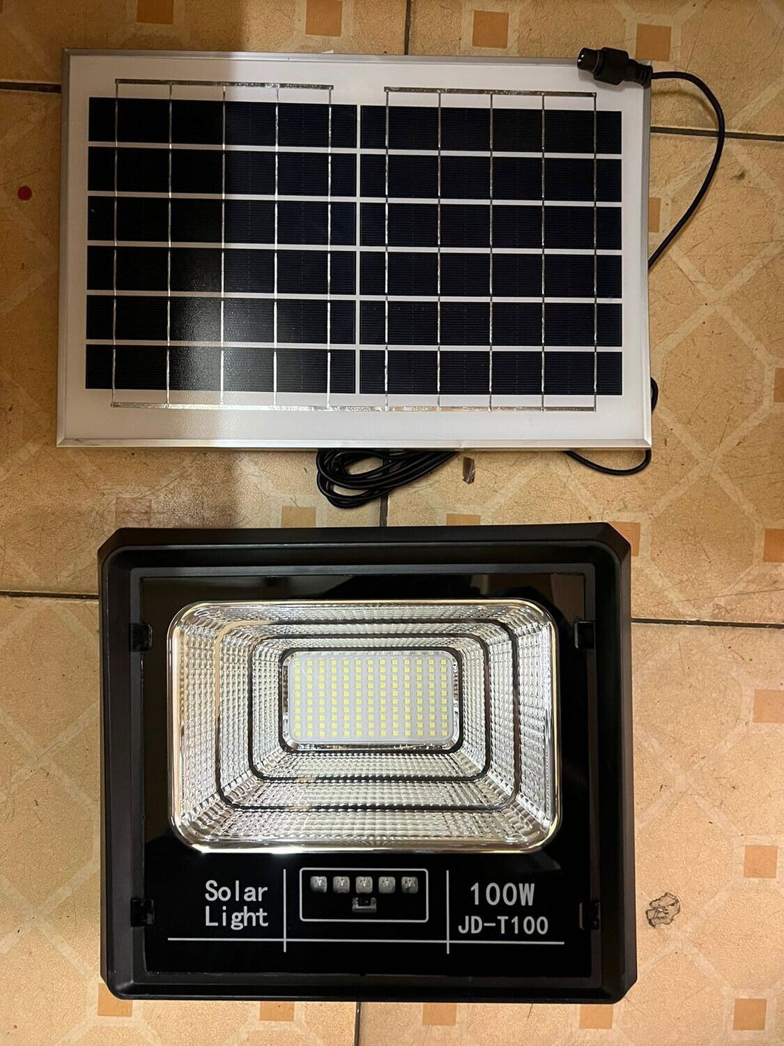 High Quality Outdoor JD-T100 100 Watts Solar Floodlight