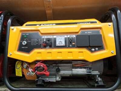 K-power 2.8 kw/ 3.0 Kva Gasoline Key Start Generator
