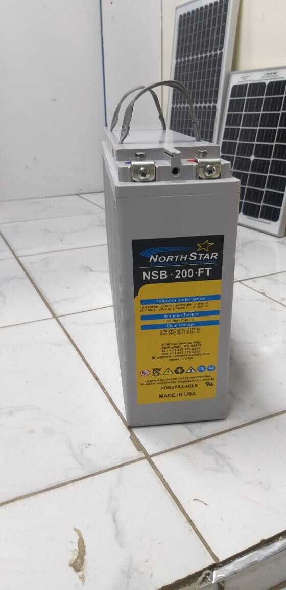 Quality 12V 200AH Slim North Maintenance Free Solar Battery