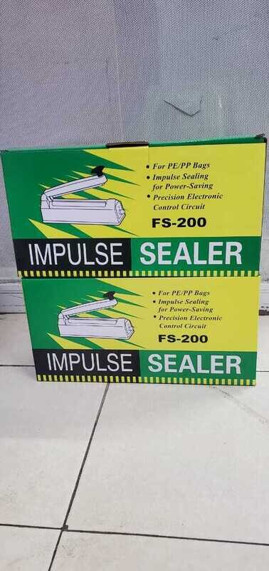 Impulse Heat Sealer Film Sealing Machine FS 200 (Metal Body)