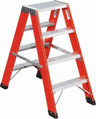DOUBLE SIDED FIBRE STEP LADDER